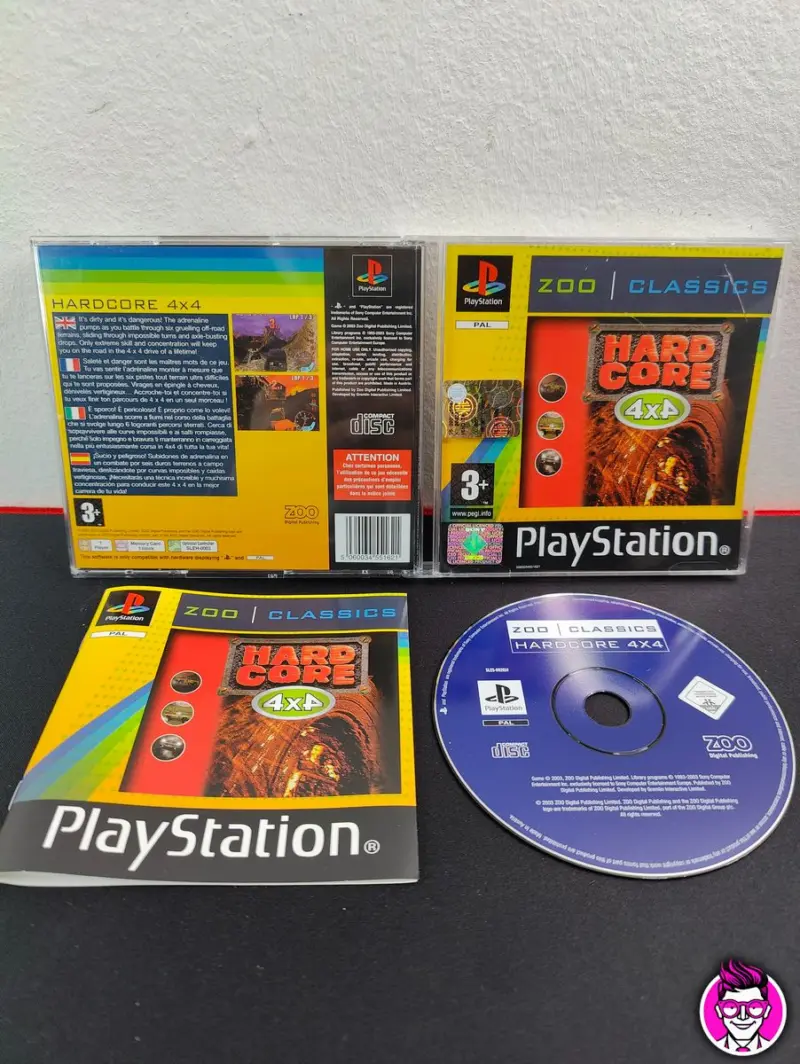 Zoo Classics Hardcore 4x4 - PlayStation 1 PS1 - PAL Multilingua - Vista 1