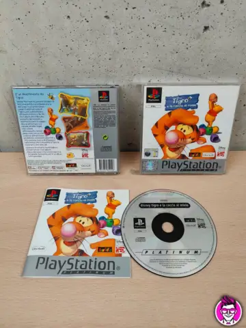 Reperto originale Tigro e la Caccia al Miele Platinum - PlayStation 1 PS1 - PAL ITA - Condizioni USATO TESTATO 100% CIB