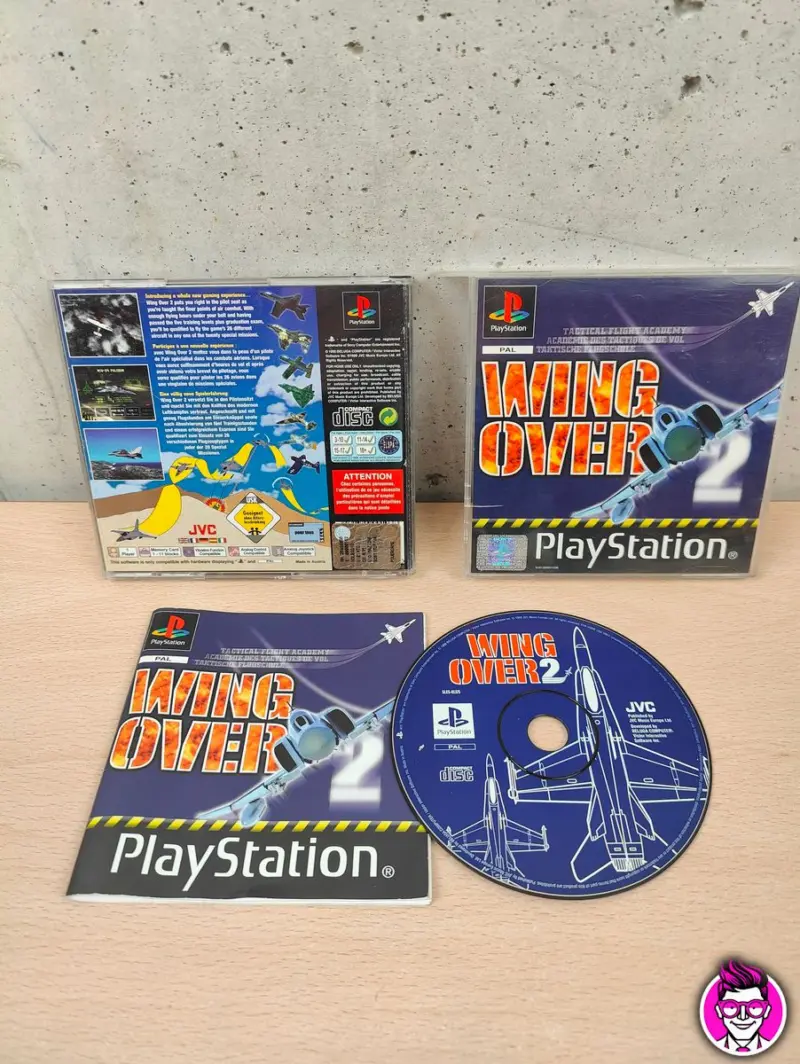 Wing Over 2 - PlayStation 1 PS1 - PAL - Vista 1