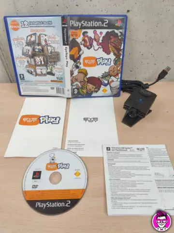 Reperto originale EyeToy Play + Telecamera Camera - PlayStation 2 PS2 - PAL ITA - Condizioni USATO TESTATO 100% CIB