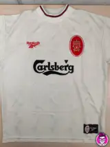 Miniatura 1 per FC Liverpool 1996-97 Carlsberg Reebok - Maglia Retrò Shirt Camiseta TG. 42/44