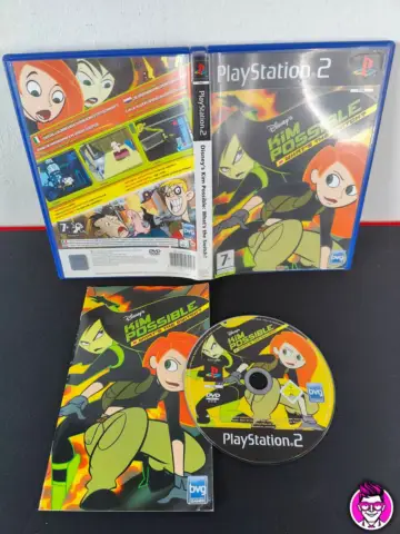 Reperto originale Disney's Kim Possible: What's The Switch? - PlayStation 2 PS2 - PAL ITA Completo - Condizioni USATO TESTATO 100% CIB