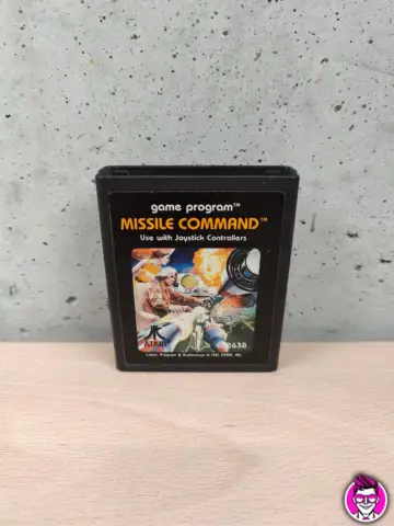Reperto originale Missile Command - Atari - Solo Cartuccia - Condizioni USATO — LOOSE CIB