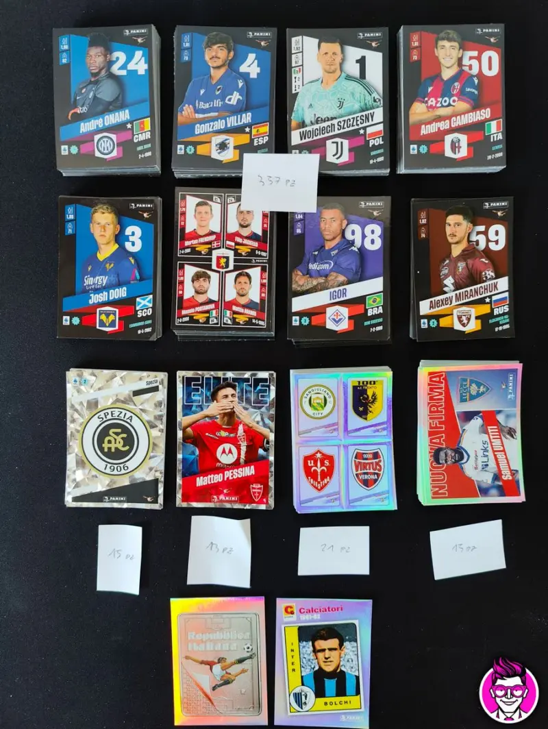 Bundle 419 Figurine - Panini Calciatori 2022-2023 - Vista 1