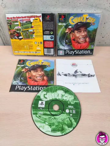 Reperto originale CyberTiger - PlayStation PS1 - PAL ITA Completo CD Specchio - Condizioni USATO TESTATO 100% CIB