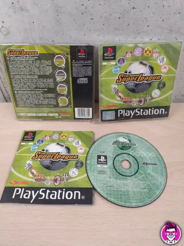 Reperto originale European Super League - PlayStation PS1 - PAL ITA Completo CD Specchio - Condizioni USATO TESTATO 100% CIB
