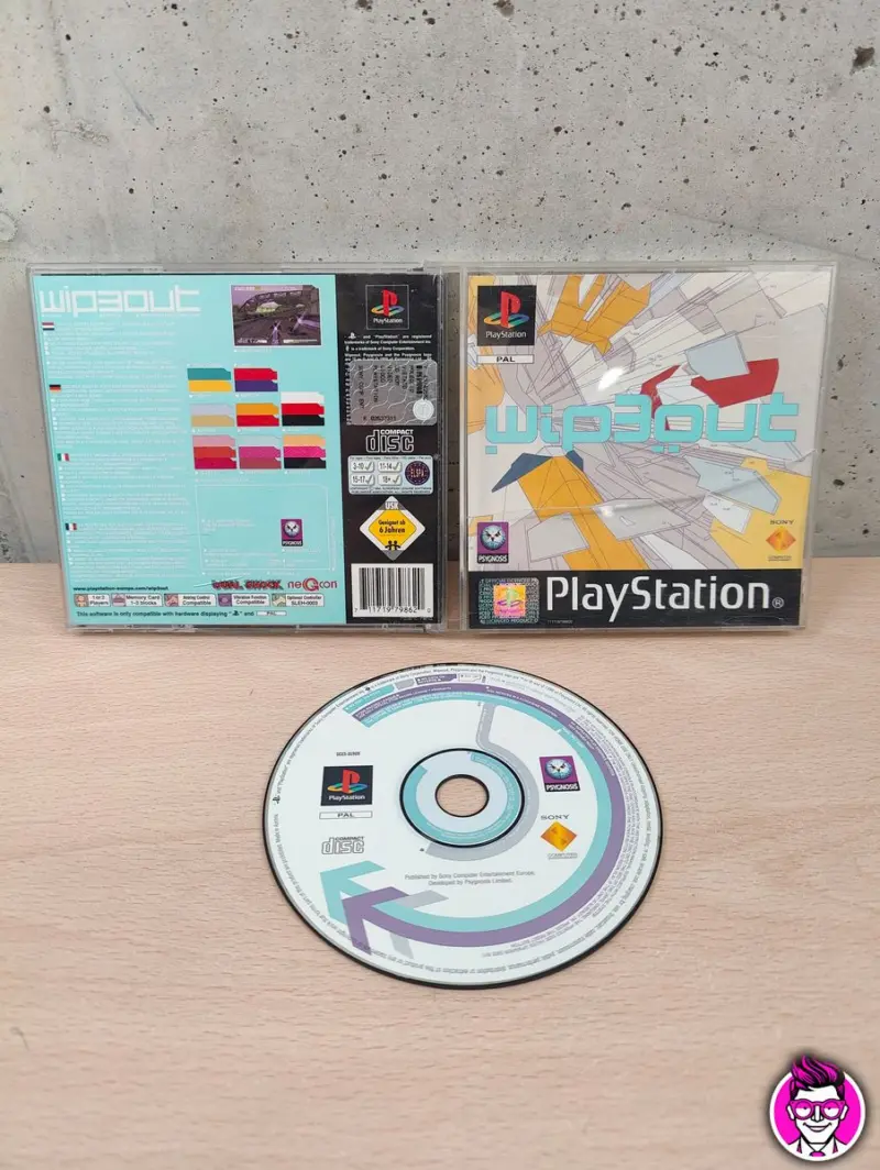 WIP3OUT - PlayStation 1 PS1 - PAL ITA CD Specchio - Vista 1