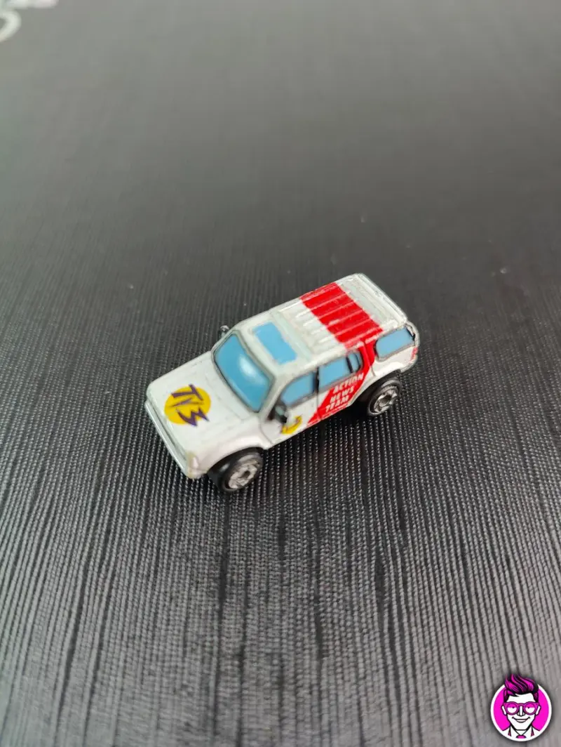 Ford Explorer News Team - Micro Machines Galoob - 1/152 Cars Auto - Vista 1