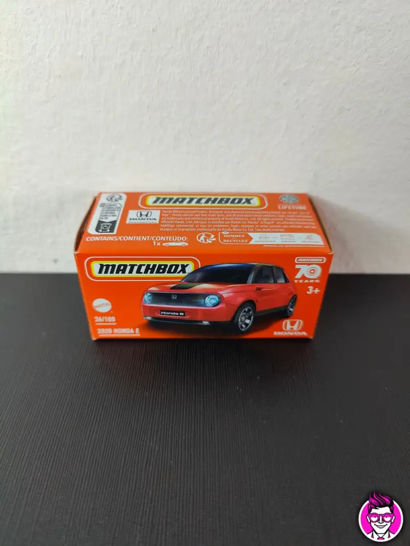 2020 Honda E - Matchbox Mattel Special Edition 70° Years - 1/64 Diecast Cars Auto Sigillato - Vista 1