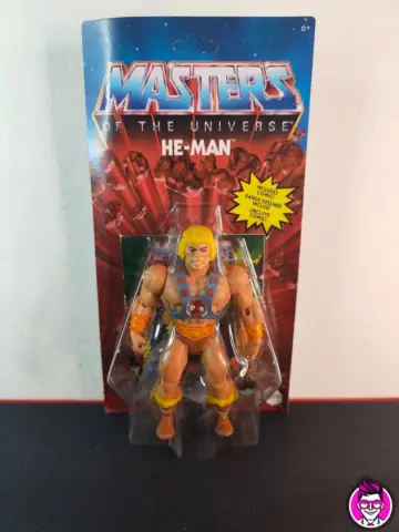Reperto originale He Man Masters of the Universe - He-Man Action Figure Mattel - Condizioni NUOVO / SIGILLATO CIB