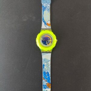 Miniatura 8 per Swatch Scuba SDJ100 1992 Orologio Quarzo Watch Swiss Made Vintage Funzionante