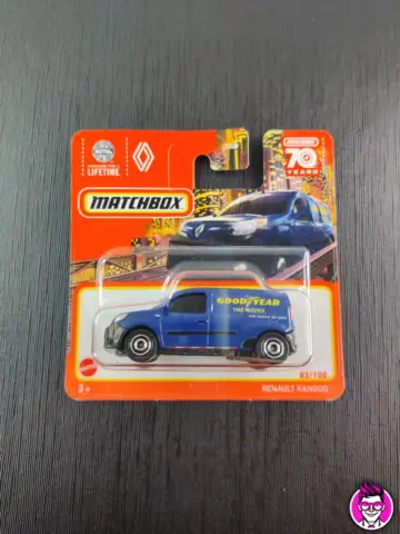 Reperto originale Renault Kangoo 83/100 - Matchbox Mattel Special Edition 70° Years - 1/64 Diecast Cars Auto - Condizioni NUOVO / SIGILLATO CIB