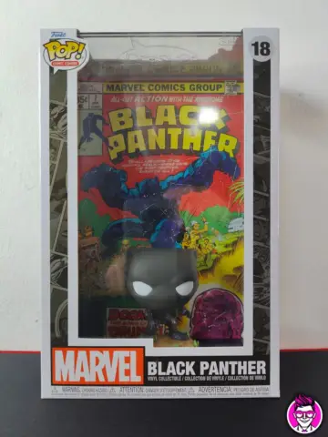 Reperto originale Black Panther 18 Funko Pop! - Marvel Comic Covers Action Figure - Condizioni NUOVO / SIGILLATO CIB