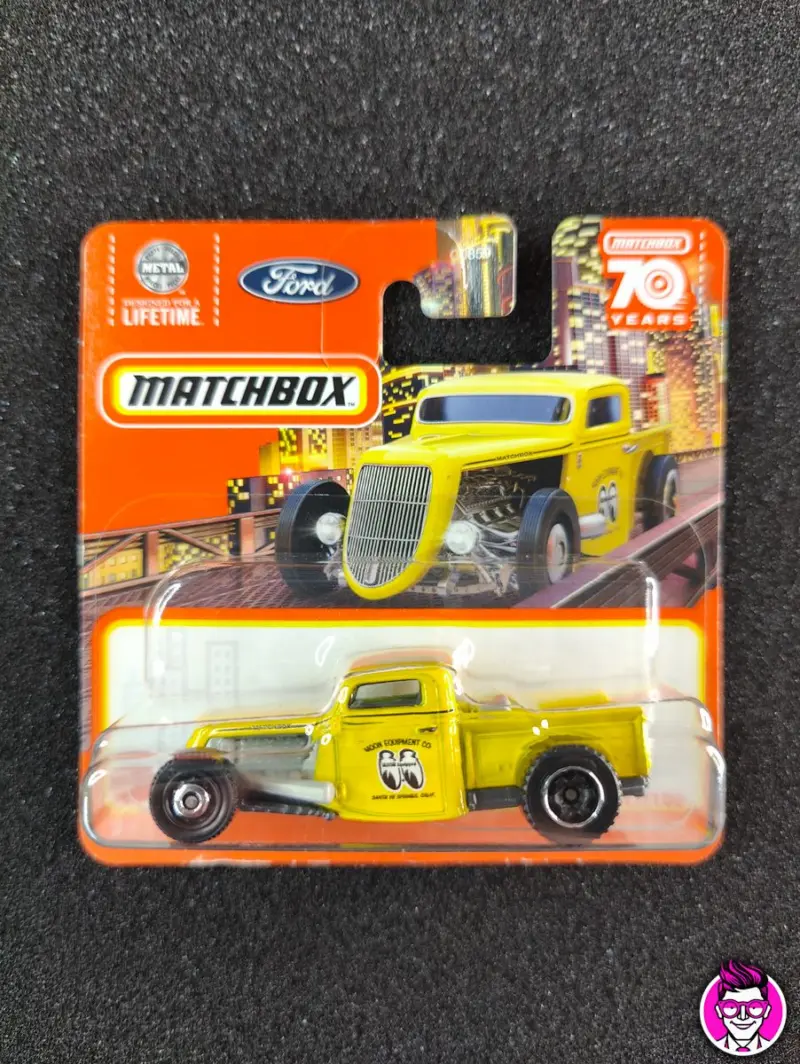 '35 Ford Pickup 47/100 - Matchbox Mattel Special Edition 70° Years - 1/64 Diecast Cars Auto - Vista 1