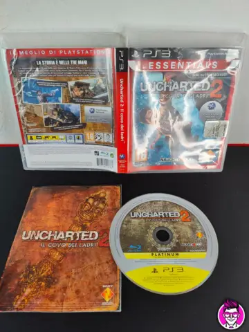 Reperto originale Uncharted 2 il Covo dei Ladri Essentials - PlayStation 3 PS3 - ITA - Condizioni USATO TESTATO 100% CIB