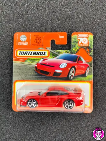 Reperto originale Porsche 911 GT3 87/100 - Matchbox Mattel Special Edition 70° Years - 1/64 Diecast Cars Auto - Condizioni NUOVO / SIGILLATO CIB
