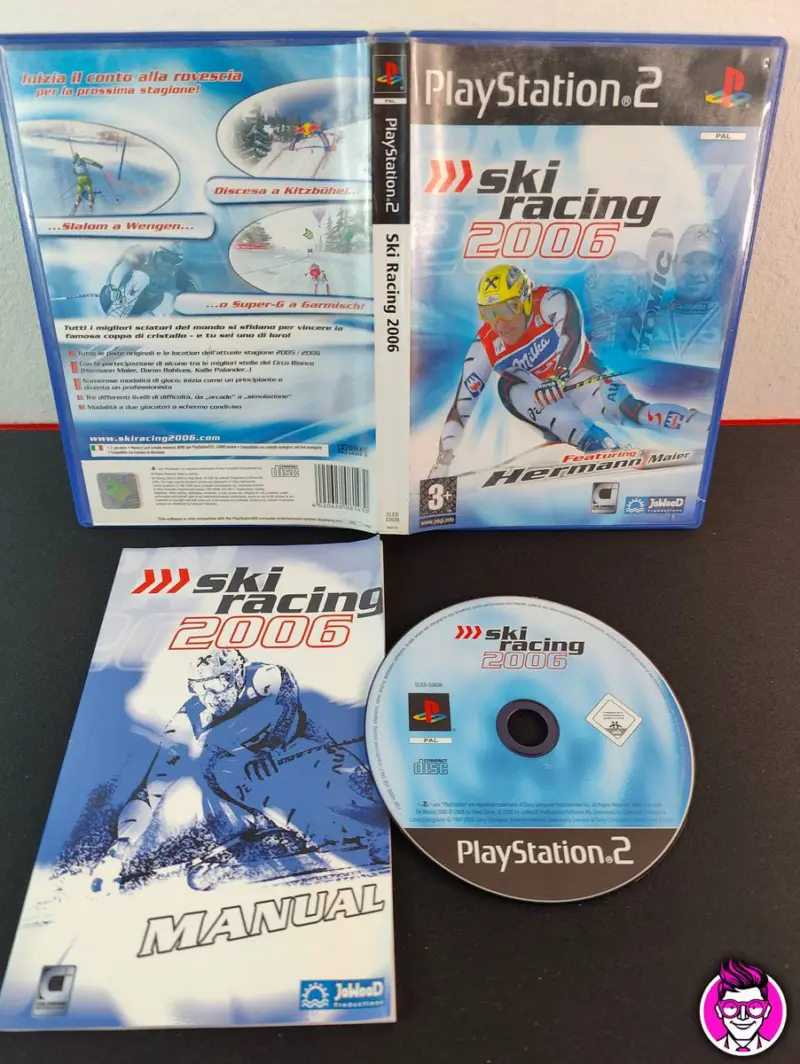 Ski Racing 2006 - PlayStation 2 PS2 - PAL ITA Completo - Vista 1