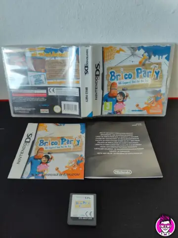 Reperto originale Brico Party - Nintendo DS - Completo EUR - Condizioni USATO CIB