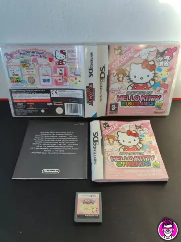Reperto originale Grande Festa con Hello Kitty e i Suoi Amici - Nintendo DS - Completo EUR - Condizioni USATO CIB
