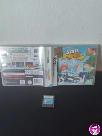 Reperto originale Sam Power Missione Poliziotto - Nintendo DS - EUR - Condizioni USATO CIB