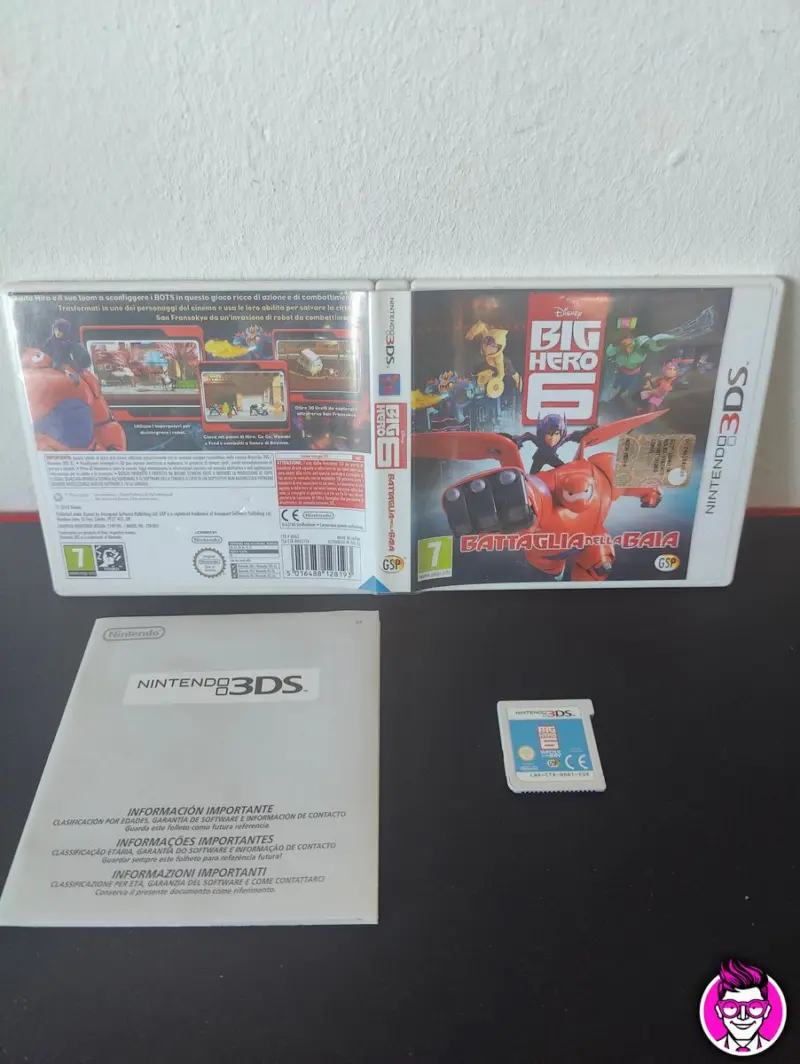 Big Hero 6 Battaglia nella Baia - Nintendo 3DS - Completo EUR - Vista 1