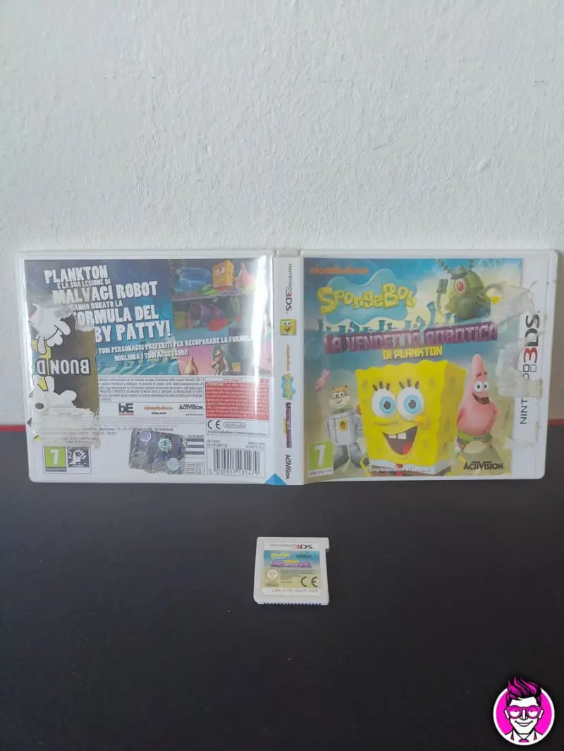 SpongeBob la Vendetta Robotica di Plankton - Nintendo 3DS - EUR - Vista 1