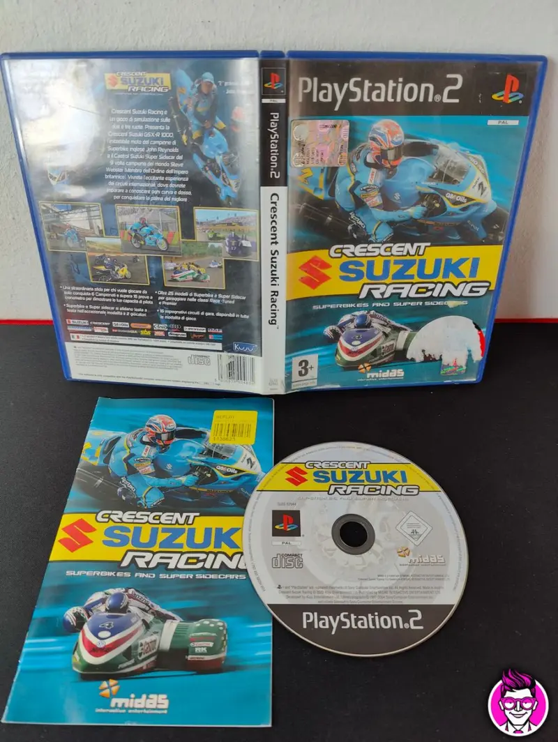 Crescent Suzuki Racing - PlayStation 2 PS2 - PAL ITA Completo - Vista 1