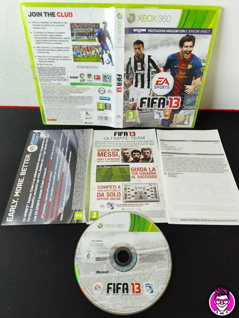FIFA 13 - Xbox 360 - PAL ITA Completo - Vista 1