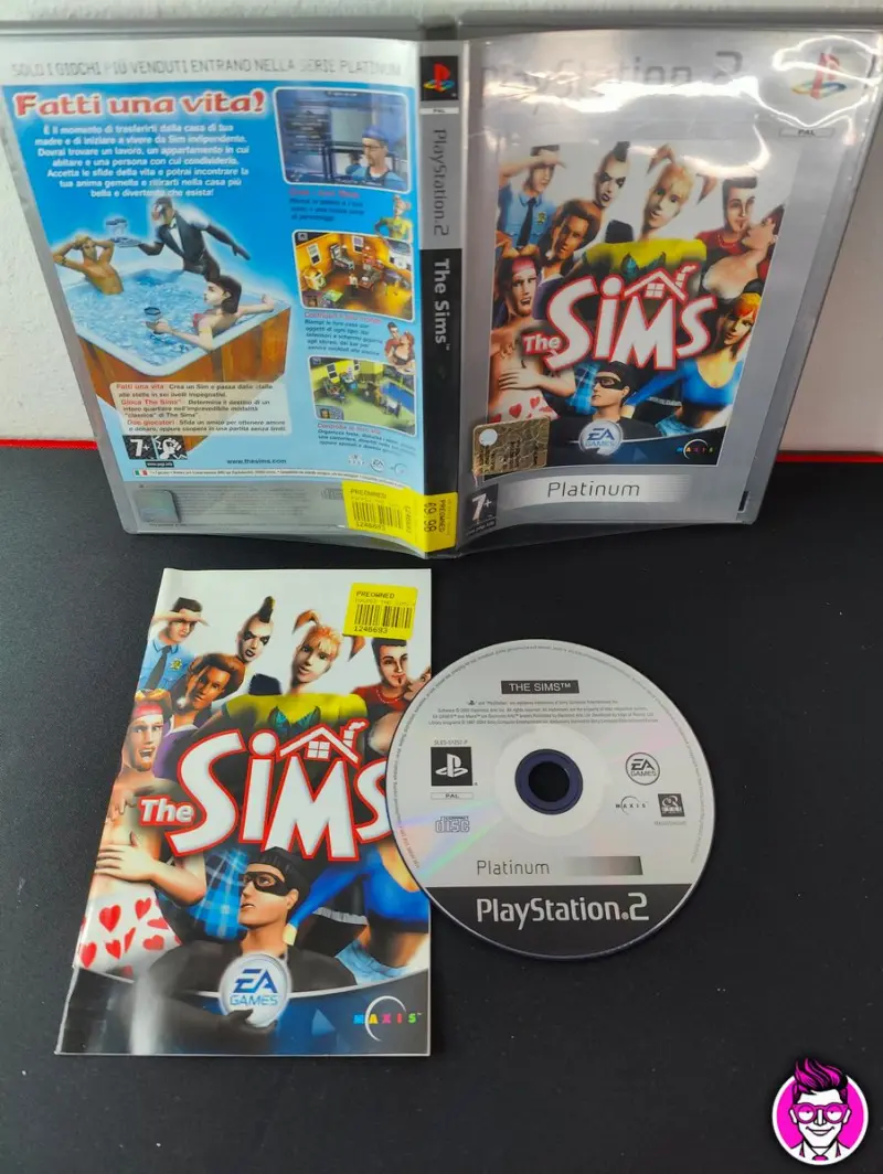 The Sims - PlayStation 2 PS2 - PAL ITA Completo Platinum - Vista 1