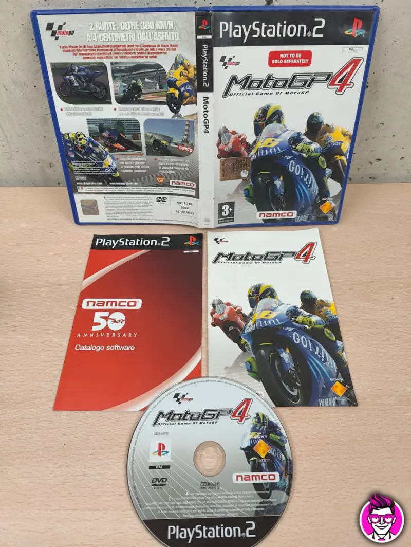 MotoGP4 - PlayStation 2 PS2 - PAL ITA Completo - Vista 1