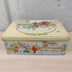 Miniatura 4 per Giochi d'Inverno Scatola in Latta - Biscottiera 1991 Mulino Bianco Barilla