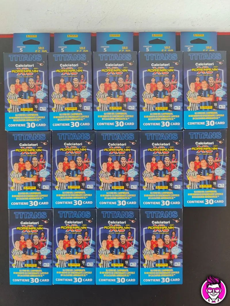 Lotto Titans - Panini Calciatori Adrenalyn XL 2024 N°14 Pezzi - Vista 1