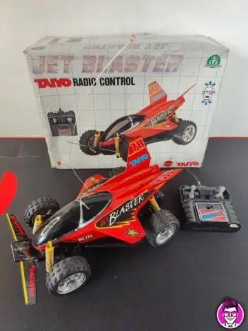 Reperto originale Jet Blaster - Taiyo Radio Control Giochi Preziosi Funzionante con Difetto - Condizioni USATO CIB