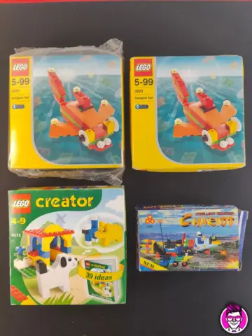 Reperto originale Lotto LEGO 3223 + 4171 Creator + Costruzioni Chariot - LEGO Nuovi - Condizioni NUOVO / SIGILLATO CIB