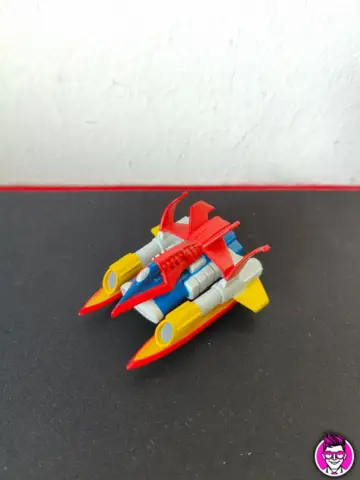 Reperto originale Big Shooter Shin Jeeg Robot d'Acciaio Kotetsu Jeeg Gashapon - Condizioni USATO CIB