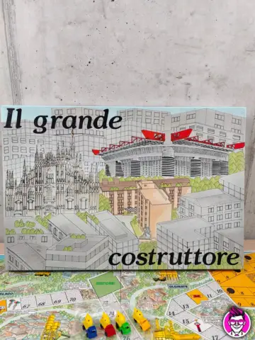 Reperto originale Il Grande Costruttore - Gioco da Tavolo Raro Vintage Completo - Condizioni USATO CIB