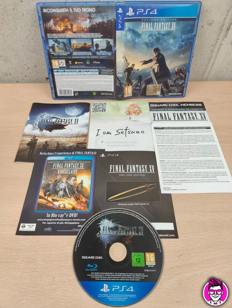 Final Fantasy XV Day One Edition - PlayStation 4 PS4 - PAL ITA - Vista 1