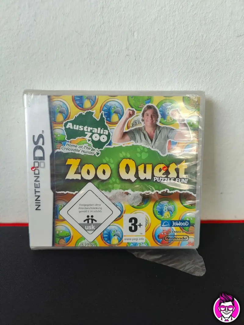 Zoo Quest Puzzle Fun - Nintendo DS - PAL Nuovo Sigillato - Vista 1