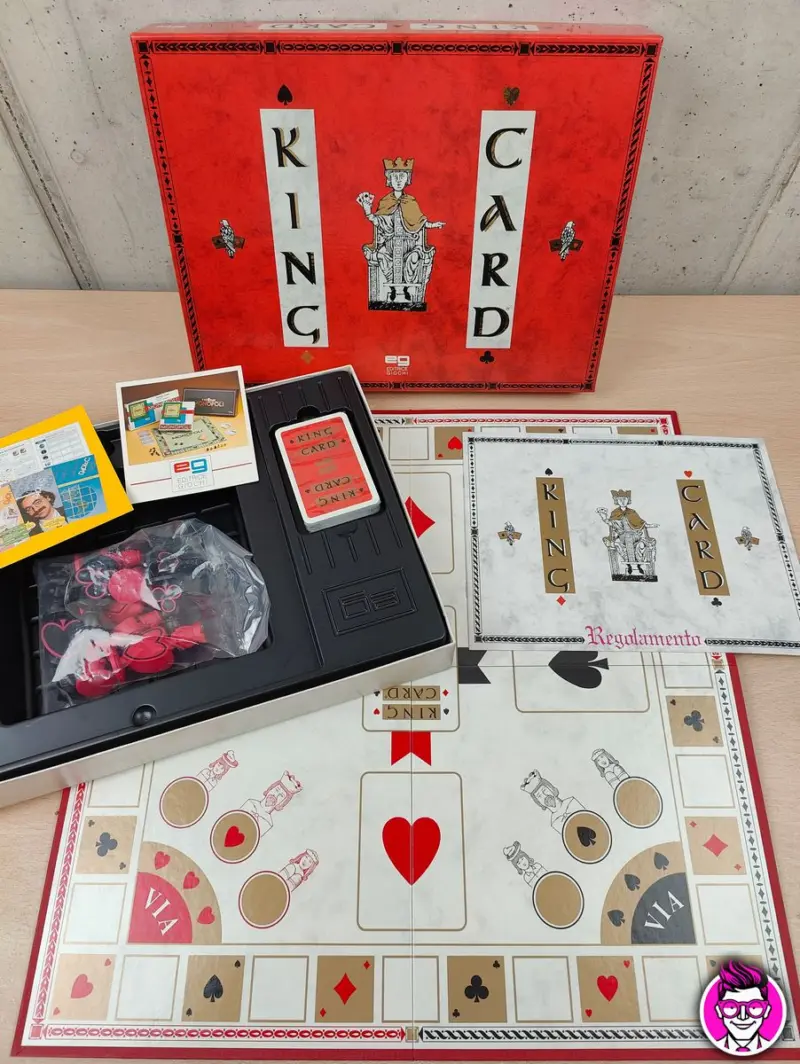 King Card - Come Nuovo - Editrice Giochi Milano Completo - Vista 1