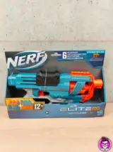 Miniatura 1 per Nerf Elite 2.0 Commander RD-6 - Blaster a Dardi Tamburo Rotante 12 Dardi