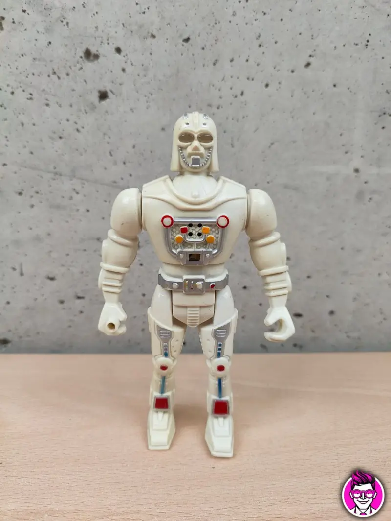 Star Wars Darth Vader White - Action Figure Space Robot Bootleg - Vista 1
