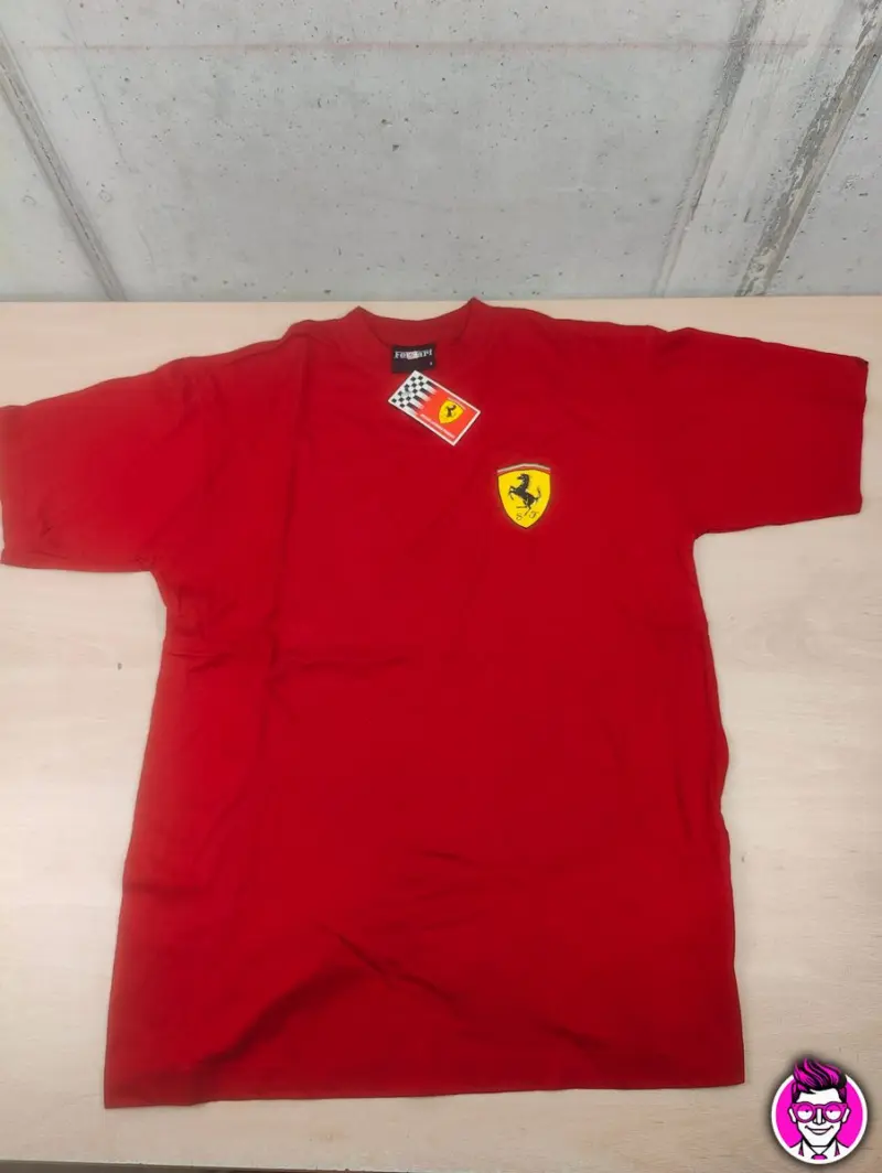 Ferrari Maglietta T-Shirt Ufficiale - Vintage da Collezione Anno 1999 - Taglia S - Vista 1