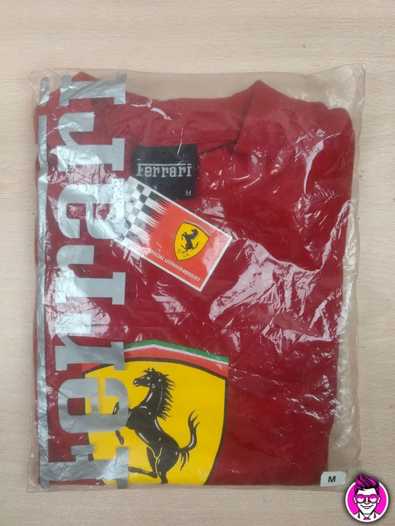 Ferrari Maglietta T-Shirt Ufficiale - Vintage da Collezione Anno 1999 - Taglia M - Vista 1