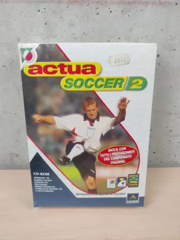 Reperto originale Actua Soccer 2 - PC Computer Big Box - Italiano Nuovo Sigillato - Condizioni NUOVO / SIGILLATO CIB