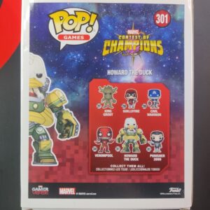 Miniatura 6 per Howard The Duck 301 Funko Pop! - Marvel Contest of Champions Action Figure