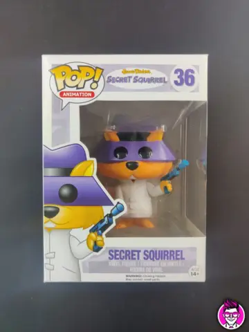 Reperto originale Secret Squirrel 36 Funko Pop! - Hanna Barbera Action Figure - Condizioni USATO CIB