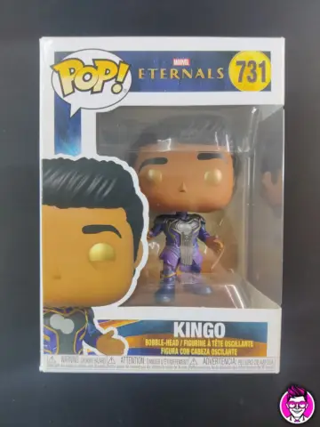 Reperto originale Kingo 731 Funko Pop! - Marvel Eternals Action Figure - Condizioni USATO CIB