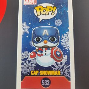 Miniatura 3 per Cap Snowman 532 Funko Pop! - Marvel Action Figure