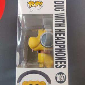 Miniatura 6 per Dug with Headphones 1097 Funko Pop! - Dug Days Disney Action Figure