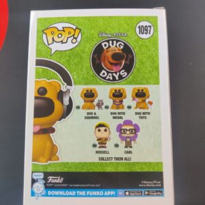 Miniatura 5 per Dug with Headphones 1097 Funko Pop! - Dug Days Disney Action Figure